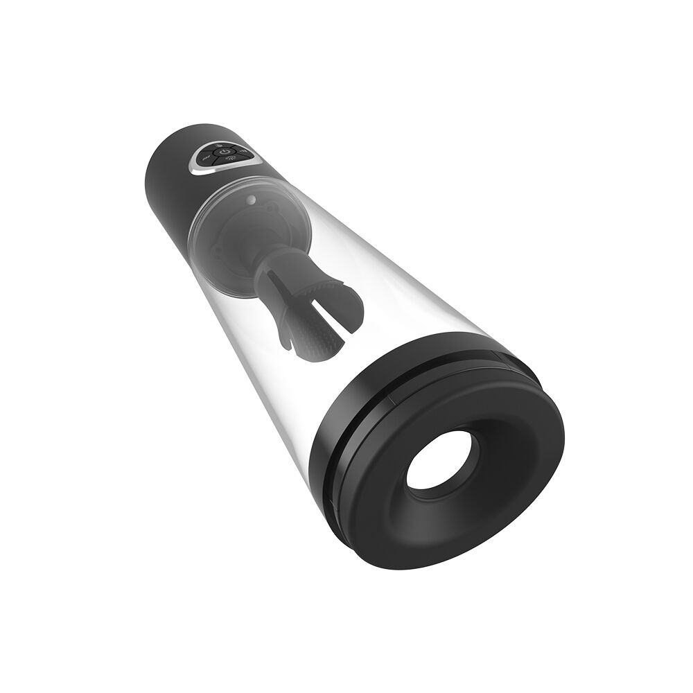 Автоматическая вакуумная помпа Men Powerup Luxury Pump с вибромассажем