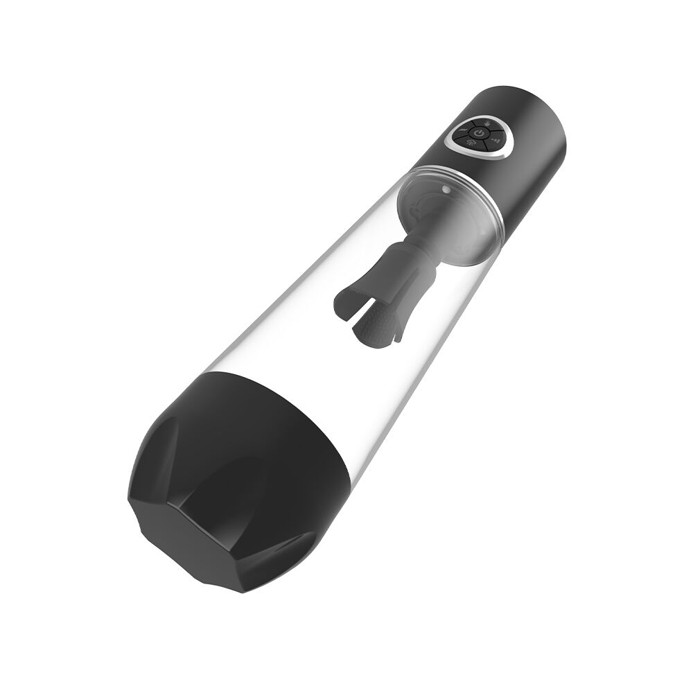 Автоматическая вакуумная помпа Men Powerup Luxury Pump с вибромассажем