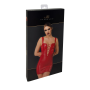 Платье Noir Handmade F364 Bombshell Lace-Up Mini Dress Red XS