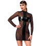 Платье Noir Handmade F369 Crossfire Mesh & Wetlook Mini dress S