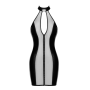 Платье Noir Handmade F370 Luxuria Crystal Sheer Mini Dress L