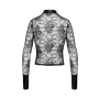 Блуза Noir Handmade F377 Noirelle Lace Button-up Shirt XS