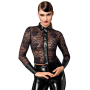 Блуза Noir Handmade F377 Noirelle Lace Button-up Shirt XL