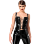 Корсет Noir Handmade F379 Dominae Frontbind PVC Corset Top XL