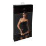 Корсет с подвязками для чулок Noir Handmade F381 Dominae Venom PVC corset-belt XXL