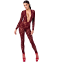 Бодистокинг Noir Handmade F382 Kink Royal Catsuit L