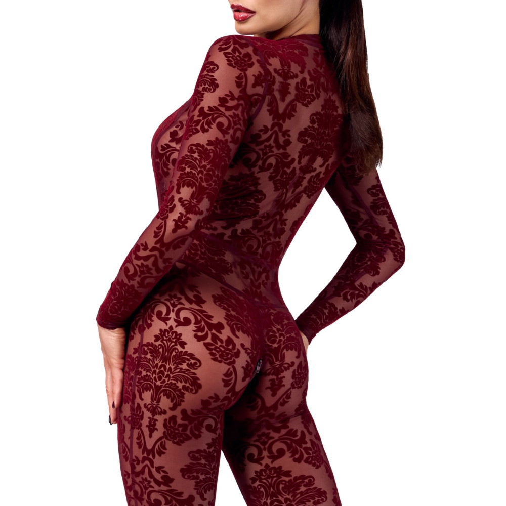 Бодистокинг Noir Handmade F382 Kink Royal Catsuit L