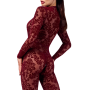 Бодистокинг Noir Handmade F382 Kink Royal Catsuit L