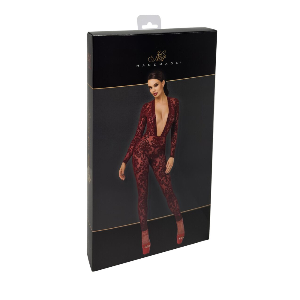 Бодистокинг Noir Handmade F382 Kink Royal Catsuit L