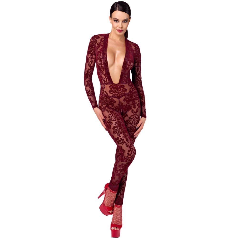 Бодистокинг Noir Handmade F382 Kink Royal Catsuit XL