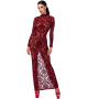 Платье Noir Handmade F383 Kink Royal gown/long dress S