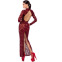 Платье Noir Handmade F383 Kink Royal gown/long dress S