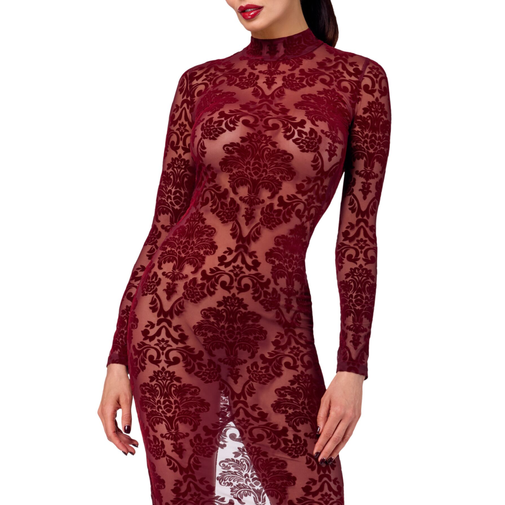 Платье Noir Handmade F383 Kink Royal gown/long dress XL