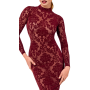 Платье Noir Handmade F384 Kink Royal midi dress XS