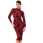 Платье Noir Handmade F384 Kink Royal midi dress S