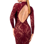 Платье Noir Handmade F384 Kink Royal midi dress S