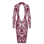 Платье Noir Handmade F384 Kink Royal midi dress S