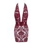 Платье Noir Handmade F385 Kink Royal cascade mini dress XL