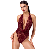 Боди Noir Handmade F386 Kink Royal cascade bodysuit S