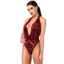 Боди Noir Handmade F386 Kink Royal cascade bodysuit S