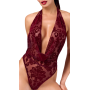 Боди Noir Handmade F386 Kink Royal cascade bodysuit S