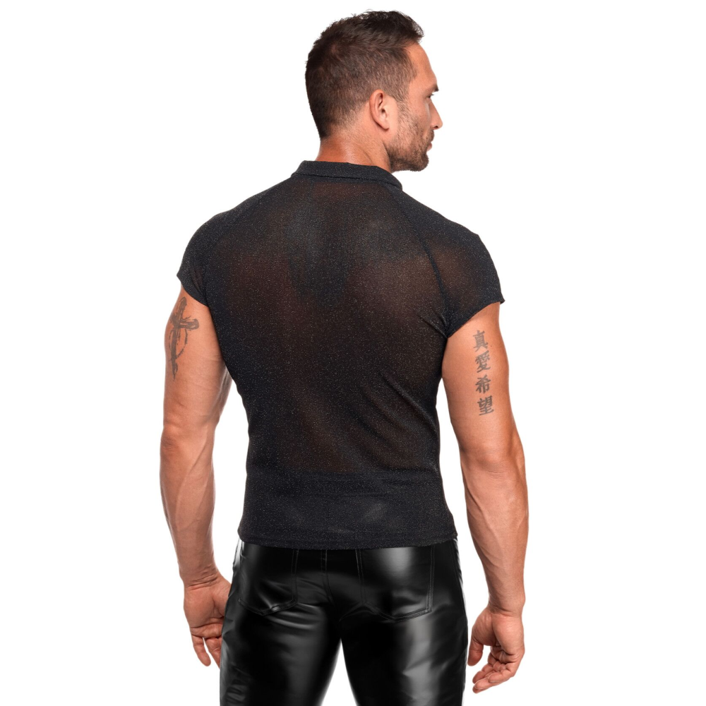 Мужское поло Noir Handmade H082 Onyx veil polo S