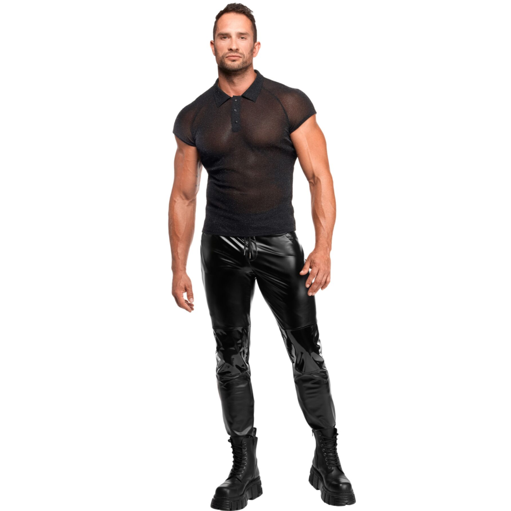 Мужское поло Noir Handmade H082 Onyx veil polo S