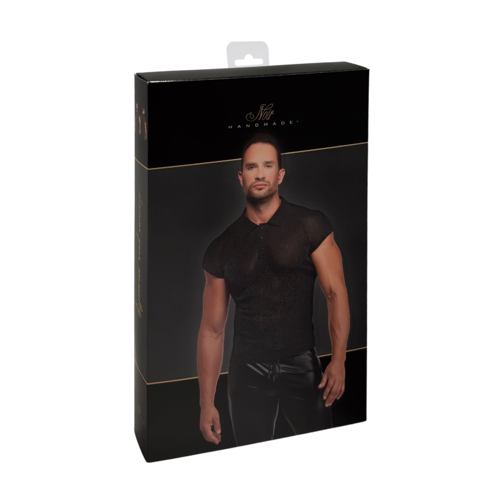 Мужское поло Noir Handmade H082 Onyx veil polo S