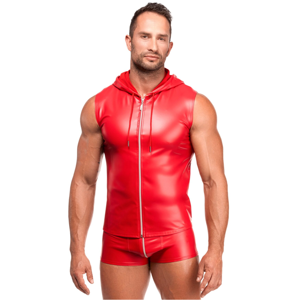Мужской жилет с капюшоном Noir Handmade H096 Ignite hooded vest XXL