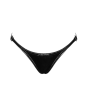 Трусики Noir Handmade P014 Dominae PVC panty with silver clasp XXL