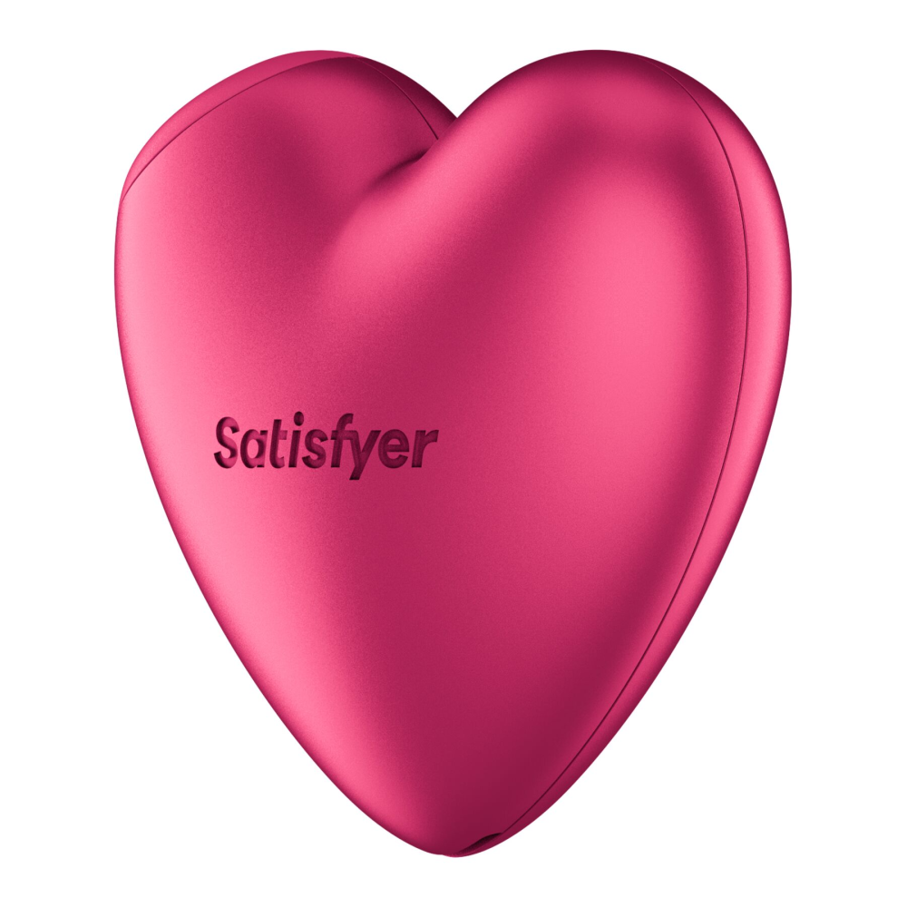 Вакуумный стимулятор-сердечко с вибрацией Satisfyer Cutie Heart Battery Series