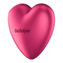 Вакуумный стимулятор-сердечко с вибрацией Satisfyer Cutie Heart Battery Series