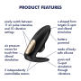 Вакуумный вибратор для пар Satisfyer Pro 4 Couples Battery Series, подходит для секса в паре