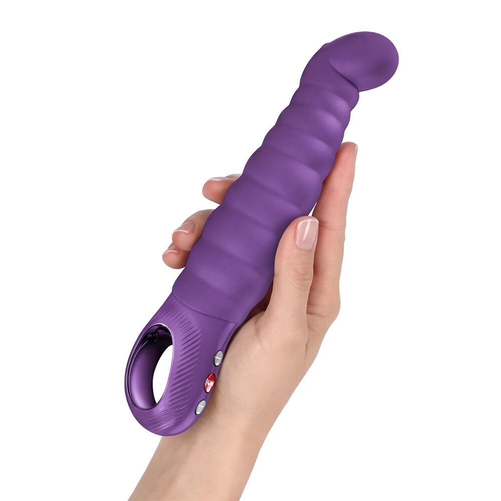 Вибратор точки G Fun Factory PATCHY PAUL Dark Violet, гибкий, 12 режимов