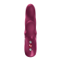 Вибратор-кролик Fun Factory MISS BI Wine Red, 2 независимых мотора, диаметр 4,2 см