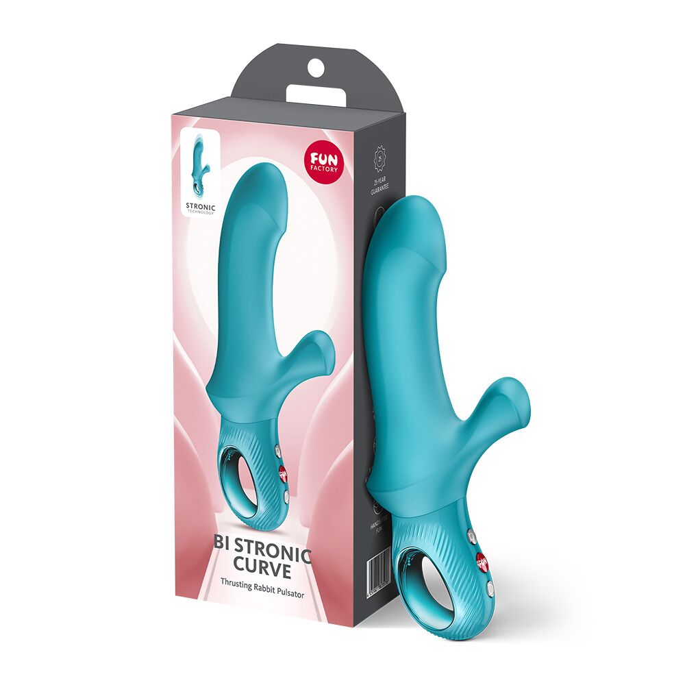 Пульсатор Fun Factory Bi Stronic Curve Aquamarine