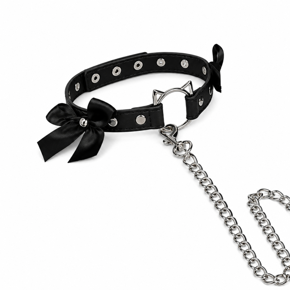 Набор БДСМ DS Fetish в сумке, чёрный, 8 предметов