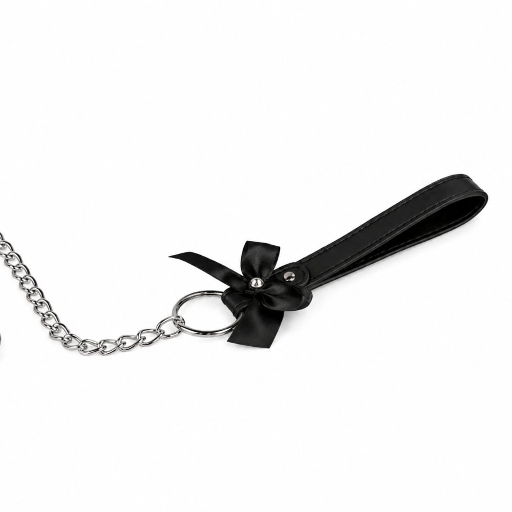 Набор БДСМ DS Fetish в сумке, чёрный, 8 предметов