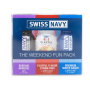 Распродажа!!! Набор Swiss Navy Weekend Fun Pack 3 х 30 мл (срок 05.03.2027)