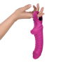 Вибратор для точки G Fun Factory TIGER Magenta, ребристый, подходит для анальной стимуляции