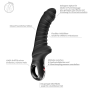 Вибратор для точки G Fun Factory TIGER Black, ребристый, подходит для анальной стимуляции