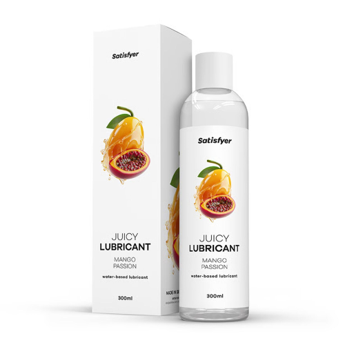 Лубрикант на водной основе Satisfyer Juicy Lubricant Mango & Passion 300 мл (мятая упаковка!!!)