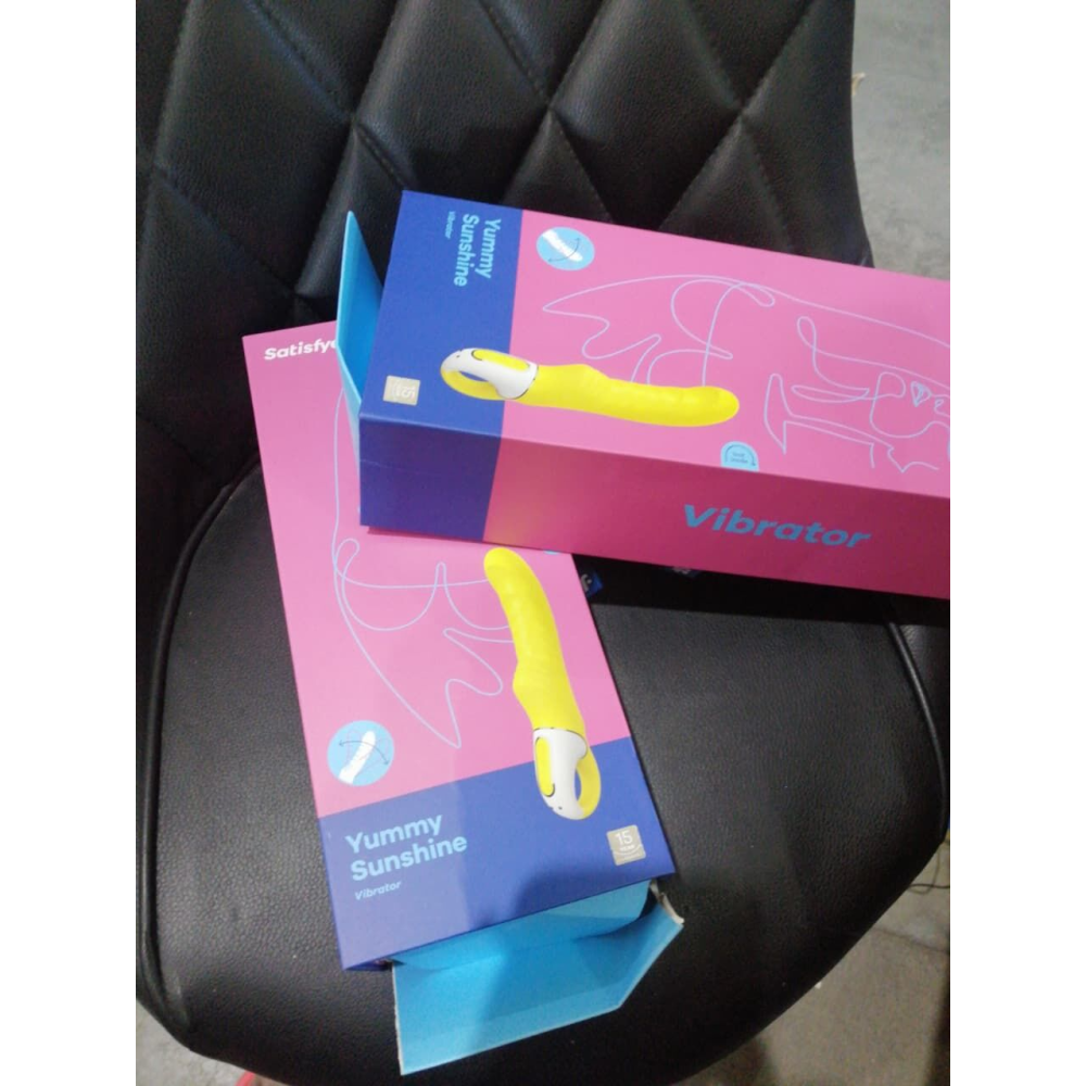 Мощный вибратор Satisfyer Vibes Yummy Sunshine (мятая упаковка!!!)
