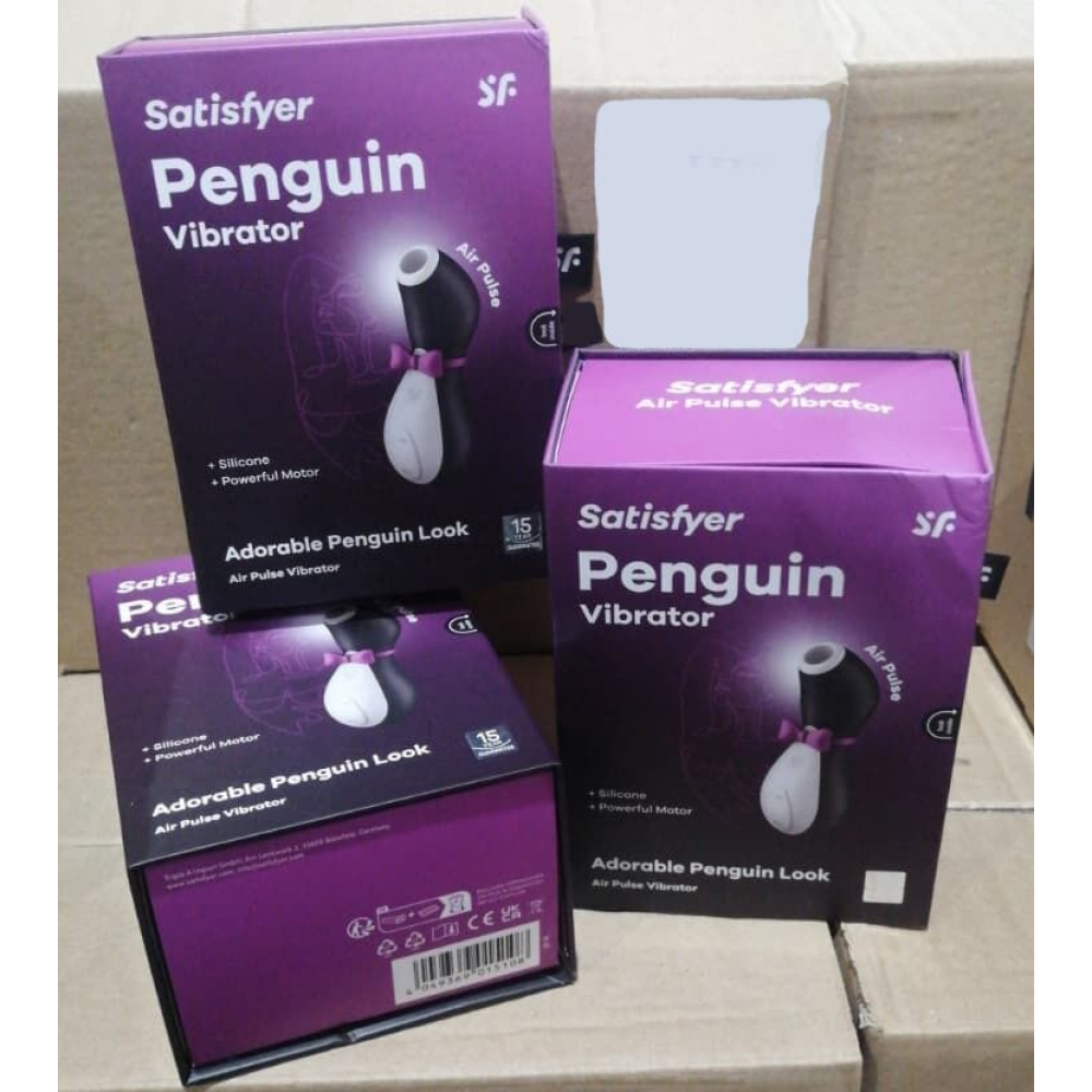 Вакуумный клиторальный стимулятор Satisfyer Penguin (мятая упаковка!!!)