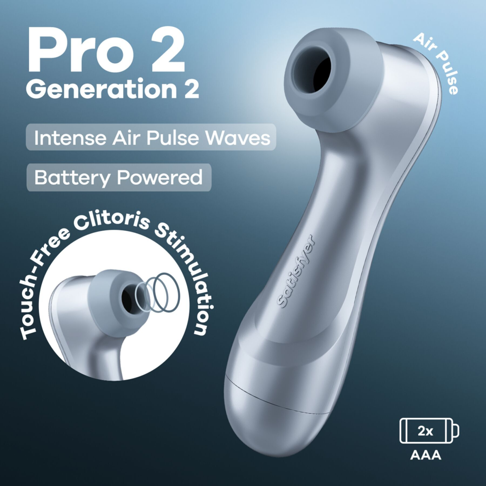 Вакуумный клиторальный стимулятор Satisfyer Pro 2 Generation 2 Battery Series (мятая упаковка!!!)