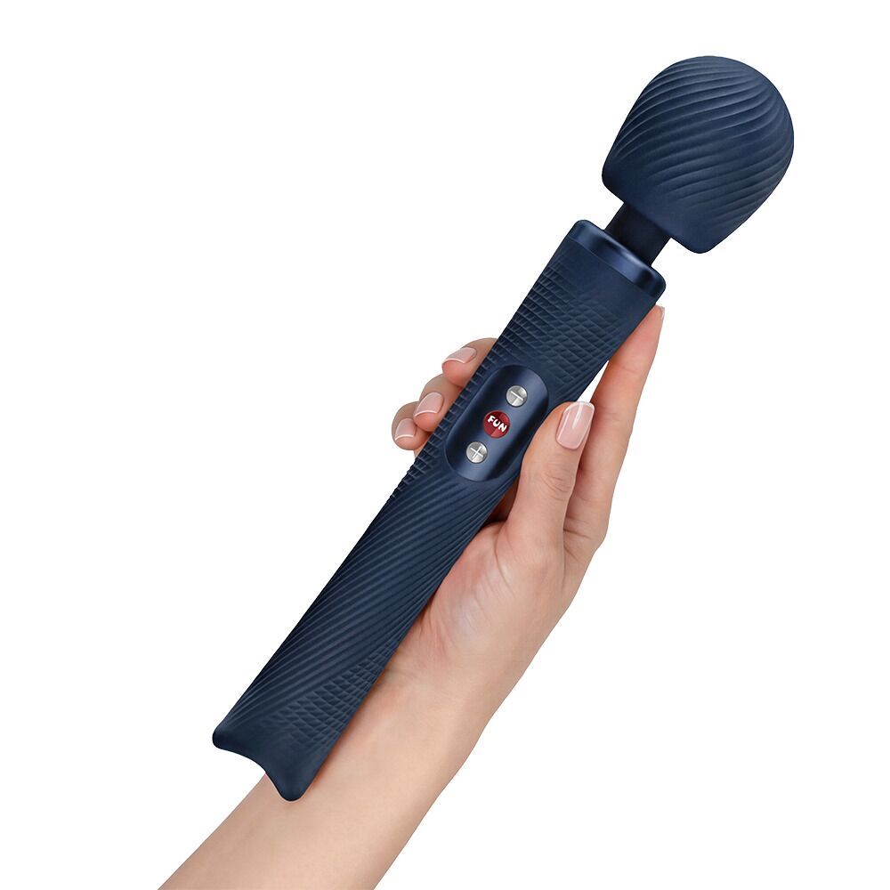 Вибромассажер Fun Factory VIM Vibrating Wand Nightblue (мятая упаковка!!!)