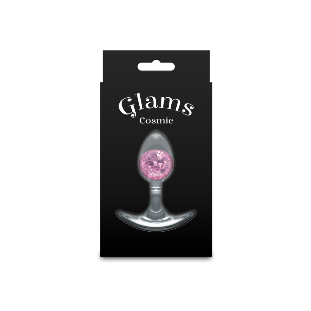 Анальная пробка NS Novelties Cosmic Glams - Small - Pink
