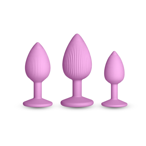 Набор анальных пробок NS Novelties INYA - Triple Ace Kit - Blush
