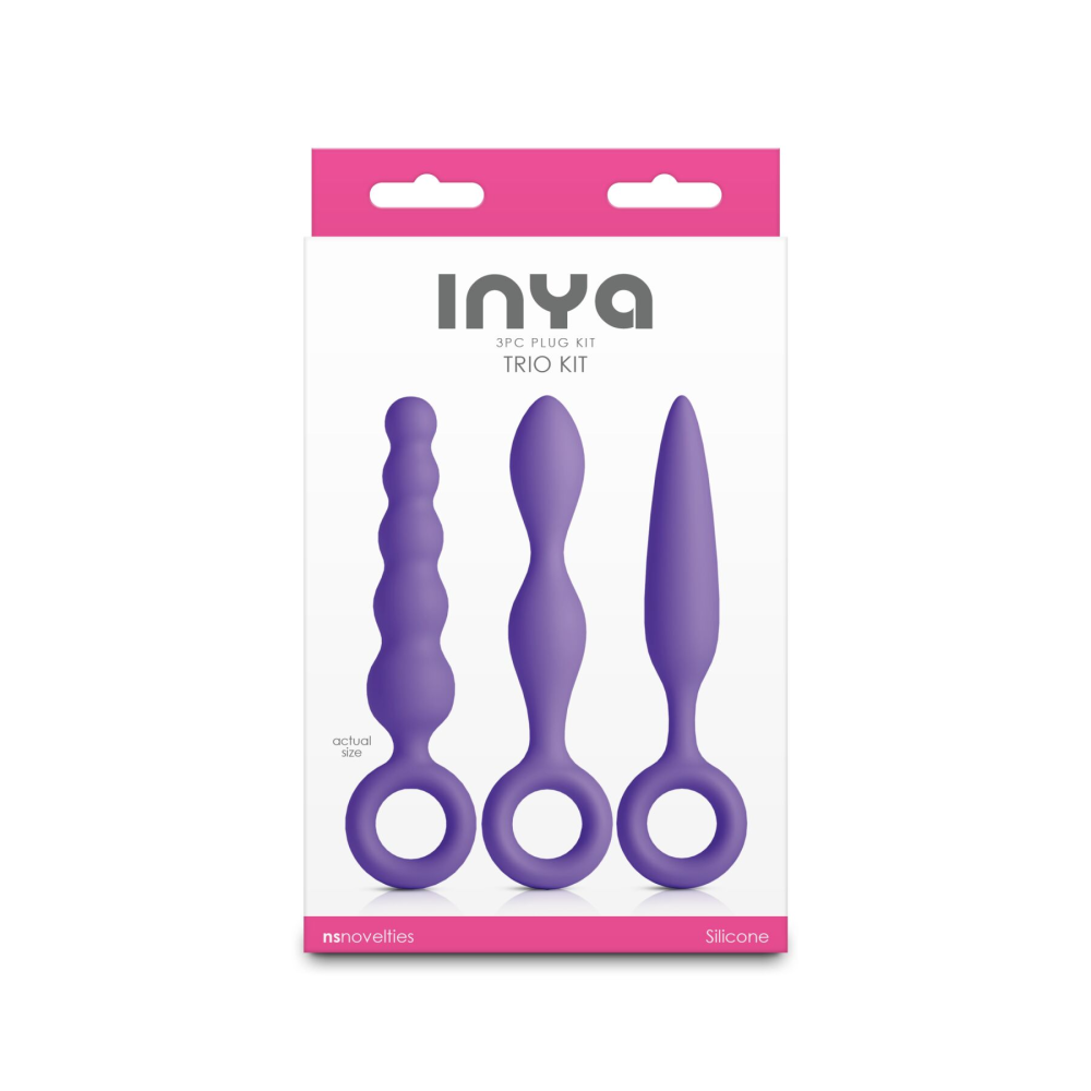 Набор анальных игрушек NS Novelties INYA - Trio Kit - Purple