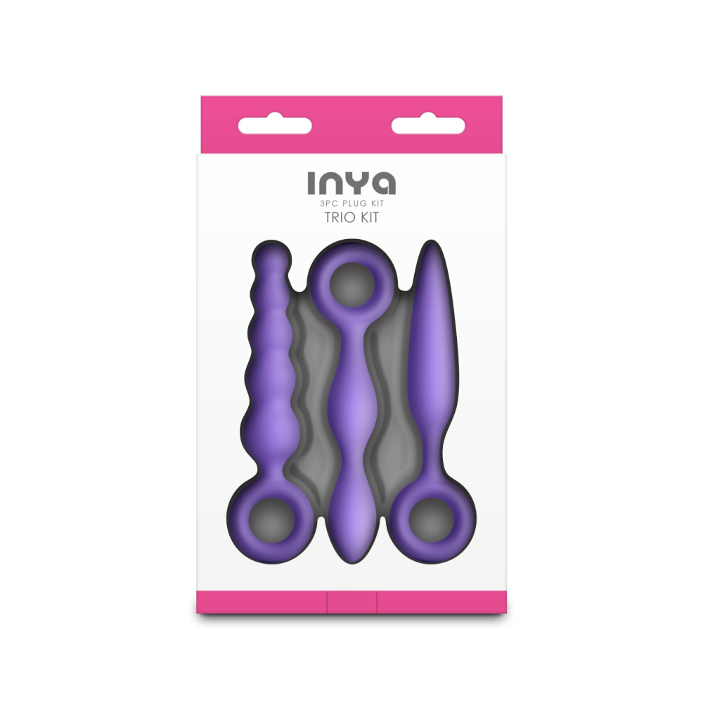 Набор анальных игрушек NS Novelties INYA - Trio Kit - Purple